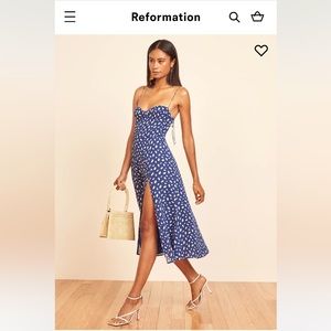 Reformation Juliette Dress Moray Pattern